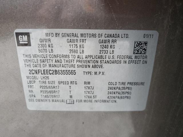 Photo 12 VIN: 2CNFLEEC2B6355565 - CHEVROLET EQUINOX 