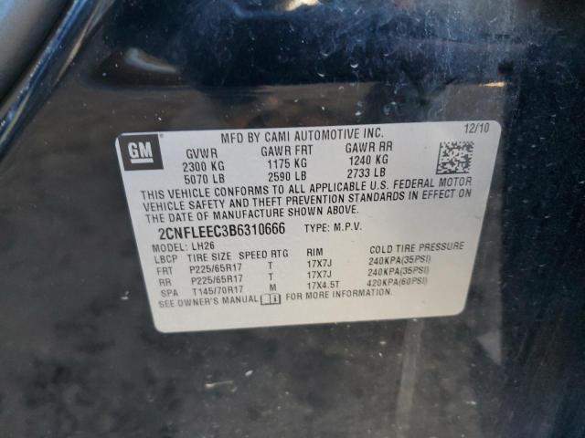 Photo 13 VIN: 2CNFLEEC3B6310666 - CHEVROLET EQUINOX LT 