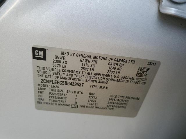 Photo 11 VIN: 2CNFLEEC5B6439637 - CHEVROLET EQUINOX LT 