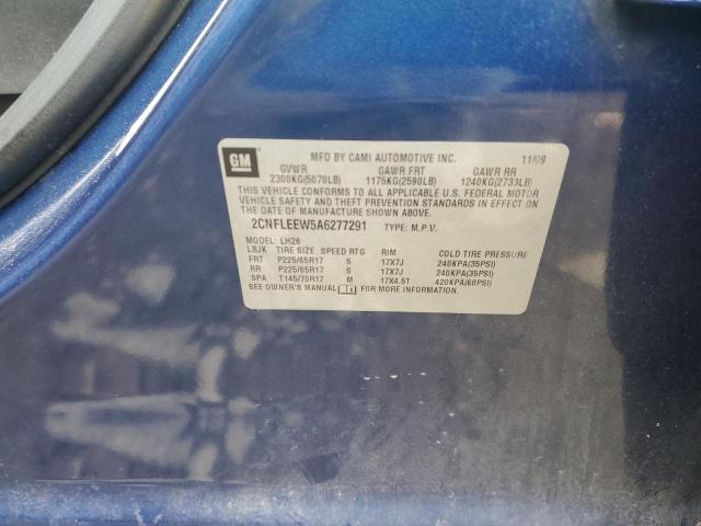 Photo 11 VIN: 2CNFLEEW5A6277291 - CHEVROLET EQUINOX 