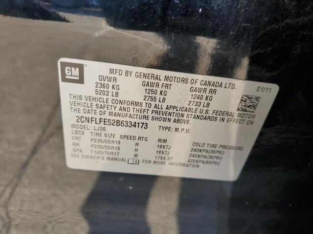 Photo 12 VIN: 2CNFLFE52B6334173 - CHEVROLET EQUINOX LT 