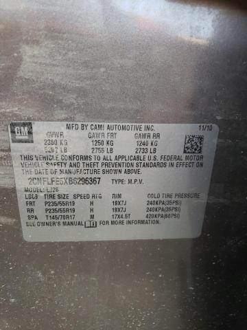 Photo 12 VIN: 2CNFLFE5XB6296367 - CHEVROLET EQUINOX 