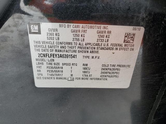 Photo 12 VIN: 2CNFLFEY3A6391541 - CHEVROLET EQUINOX 