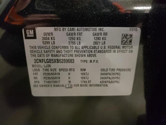 Photo 12 VIN: 2CNFLGE5XB6289683 - CHEVROLET EQUINOX 