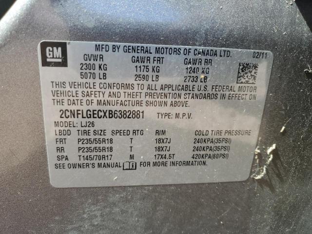 Photo 12 VIN: 2CNFLGECXB6382881 - CHEVROLET EQUINOX 