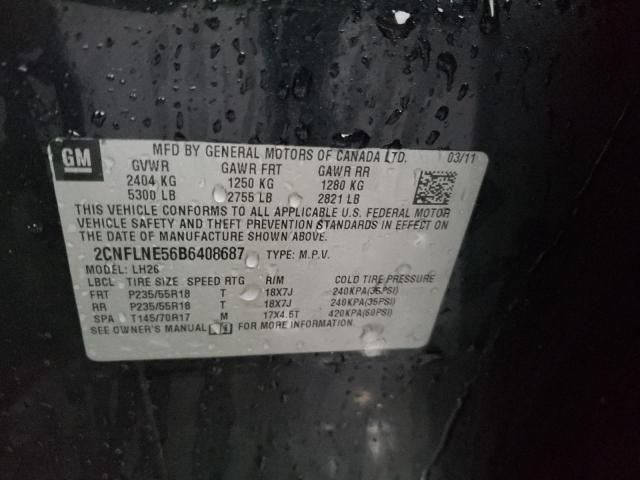 Photo 12 VIN: 2CNFLNE56B6408687 - CHEVROLET EQUINOX 