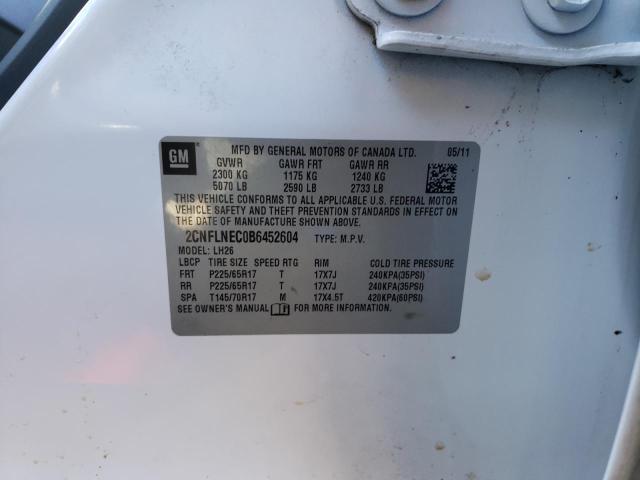 Photo 9 VIN: 2CNFLNEC0B6452604 - CHEVROLET EQUINOX LT 