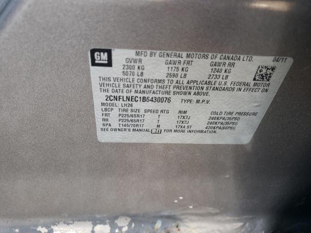 Photo 12 VIN: 2CNFLNEC1B6430076 - CHEVROLET EQUINOX 