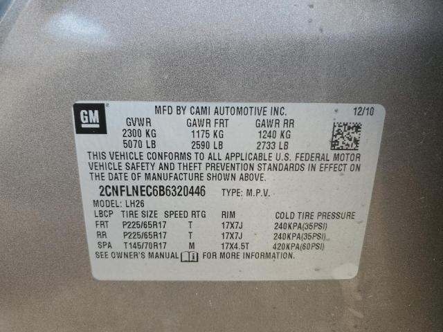 Photo 12 VIN: 2CNFLNEC6B6320446 - CHEVROLET EQUINOX 