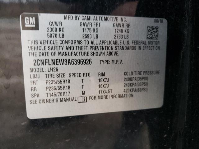 Photo 12 VIN: 2CNFLNEW3A6396926 - CHEVROLET EQUINOX LT 