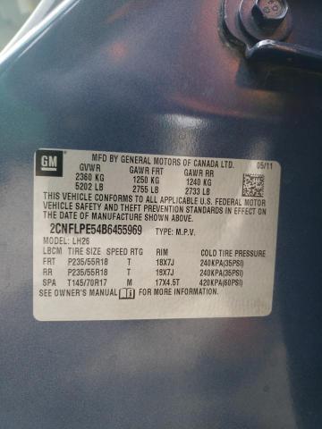 Photo 13 VIN: 2CNFLPE54B6455969 - CHEVROLET EQUINOX LT 