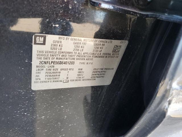 Photo 11 VIN: 2CNFLPE56B6401203 - CHEVROLET EQUINOX 