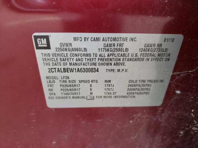 Photo 9 VIN: 2CTALBEW1A6300034 - GMC TERRAIN SL 