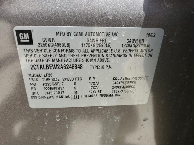 Photo 12 VIN: 2CTALBEW2A6248848 - GMC TERRAIN 