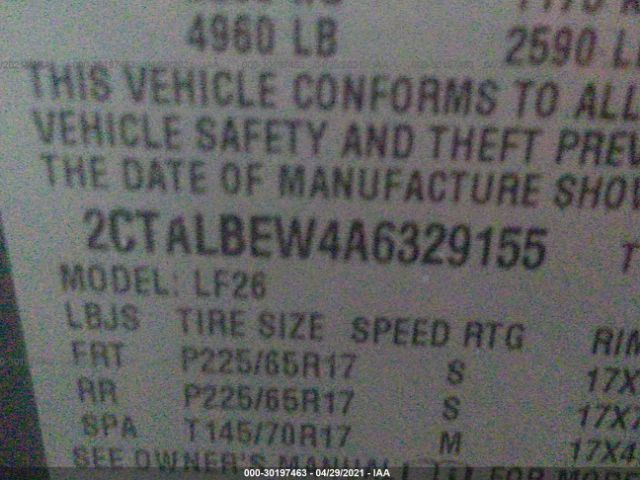 Photo 8 VIN: 2CTALBEW4A6329155 - GMC TERRAIN 