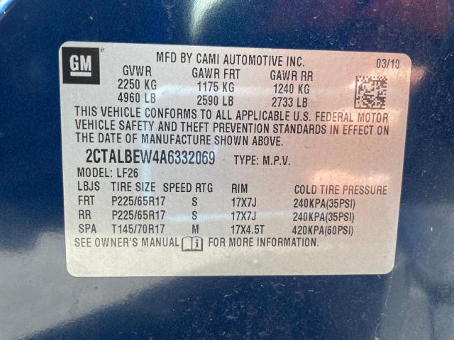 Photo 9 VIN: 2CTALBEW4A6332069 - GMC TERRAIN SL 