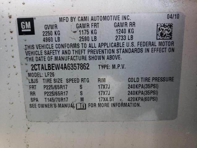 Photo 12 VIN: 2CTALBEW4A6357862 - GMC TERRAIN 