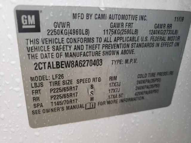 Photo 12 VIN: 2CTALBEW8A6270403 - GMC TERRAIN 