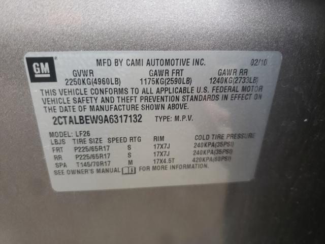 Photo 9 VIN: 2CTALBEW9A6317132 - GMC TERRAIN SL 