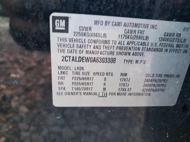 Photo 9 VIN: 2CTALDEW0A6303308 - GMC TERRAIN SL 