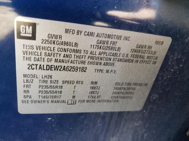 Photo 9 VIN: 2CTALDEW2A6259182 - GMC TERRAIN SL 