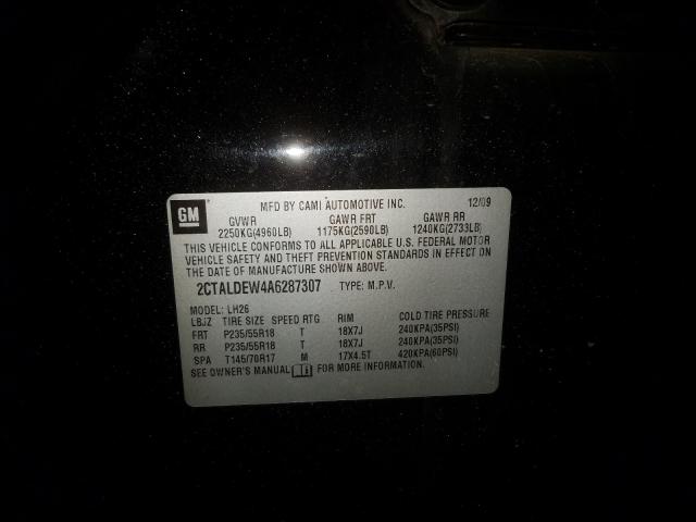 Photo 9 VIN: 2CTALDEW4A6287307 - GMC TERRAIN SL 