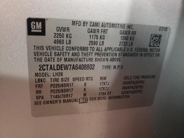 Photo 9 VIN: 2CTALDEW7A6408802 - GMC TERRAIN SL 