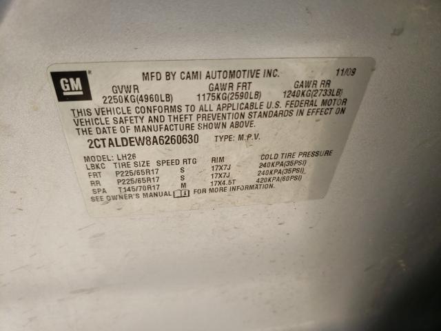 Photo 9 VIN: 2CTALDEW8A6260630 - GMC TERRAIN SL 