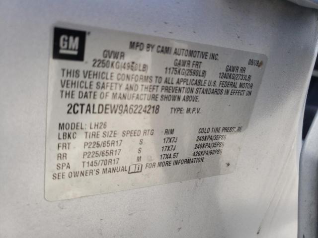 Photo 9 VIN: 2CTALDEW9A6224218 - GMC TERRAIN SL 