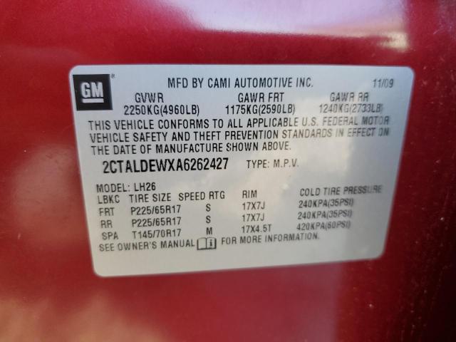 Photo 9 VIN: 2CTALDEWXA6262427 - GMC TERRAIN SL 