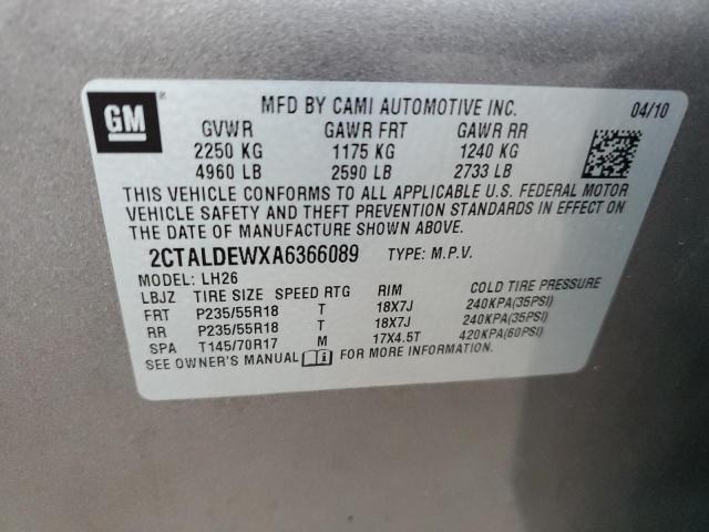 Photo 12 VIN: 2CTALDEWXA6366089 - GMC TERRAIN SL 