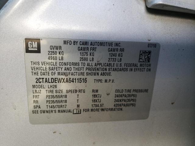 Photo 11 VIN: 2CTALDEWXA6411516 - GMC TERRAIN SL 