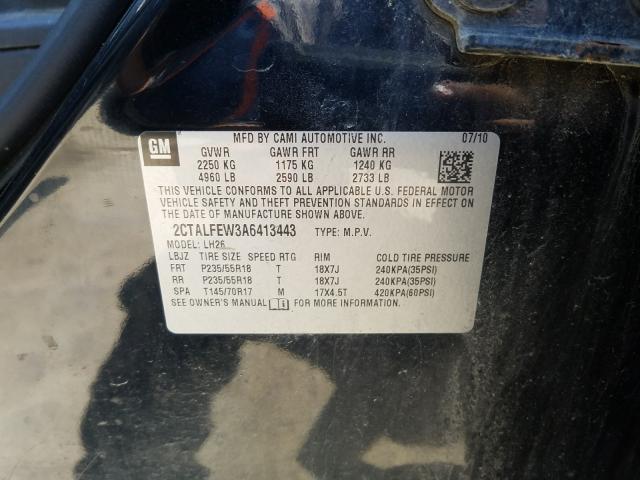 Photo 9 VIN: 2CTALFEW3A6413443 - GMC TERRAIN SL 