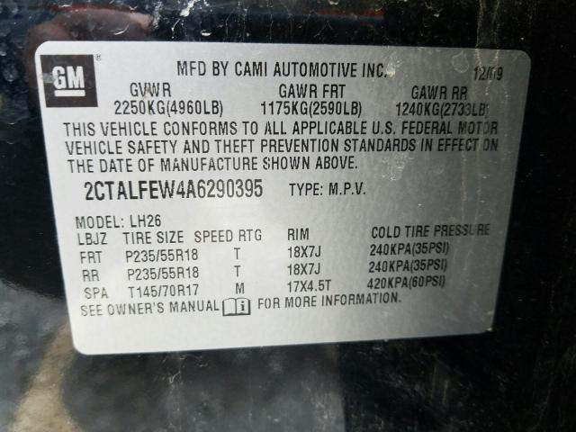 Photo 9 VIN: 2CTALFEW4A6290395 - GMC TERRAIN 