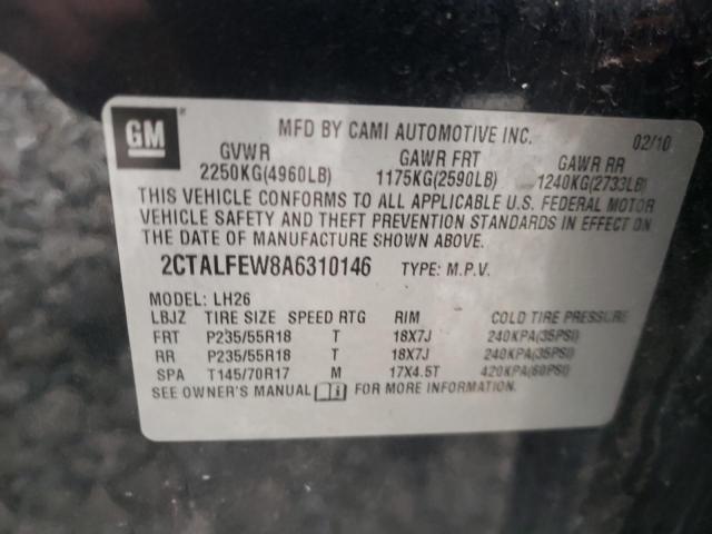 Photo 9 VIN: 2CTALFEW8A6310146 - GMC TERRAIN SL 