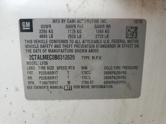 Photo 12 VIN: 2CTALMEC0B6312629 - GMC TERRAIN SL 