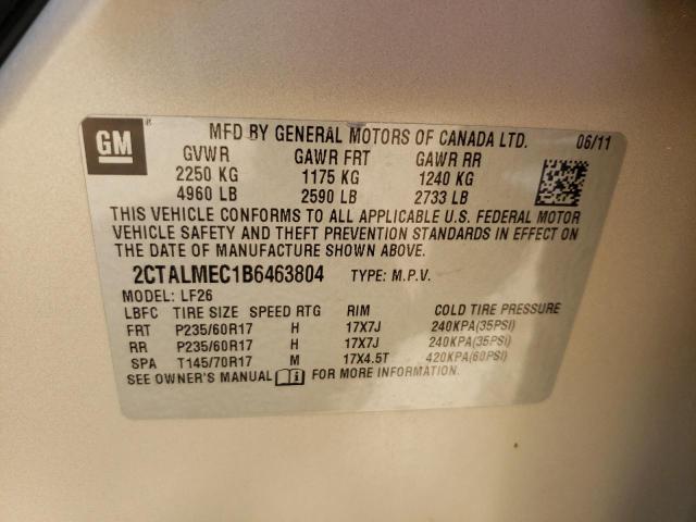 Photo 12 VIN: 2CTALMEC1B6463804 - GMC TERRAIN 