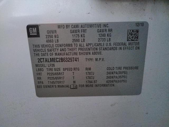 Photo 9 VIN: 2CTALMEC2B6329741 - GMC TERRAIN SL 