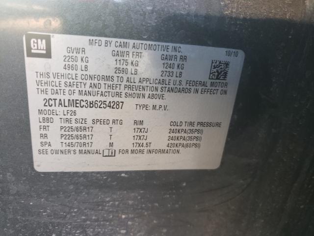 Photo 9 VIN: 2CTALMEC3B6254287 - GMC TERRAIN SL 