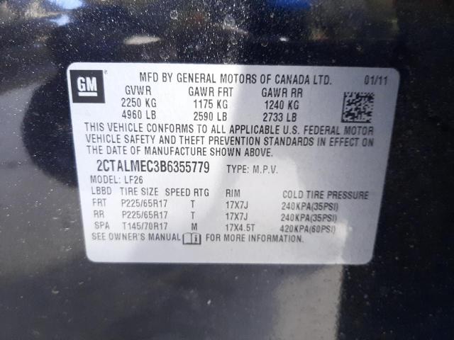 Photo 9 VIN: 2CTALMEC3B6355779 - GMC TERRAIN SL 