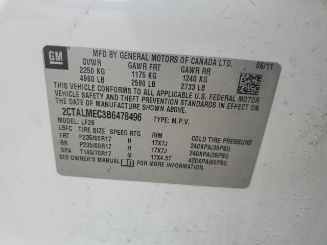 Photo 12 VIN: 2CTALMEC3B6478496 - GMC TERRAIN 