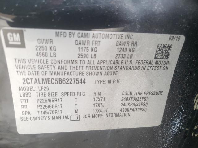 Photo 9 VIN: 2CTALMEC5B6227544 - GMC TERRAIN SL 