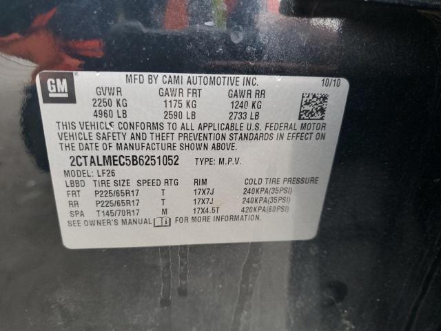 Photo 12 VIN: 2CTALMEC5B6251052 - GMC TERRAIN SL 