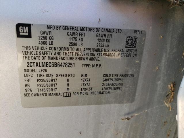 Photo 12 VIN: 2CTALMEC6B6478251 - GMC TERRAIN SL 