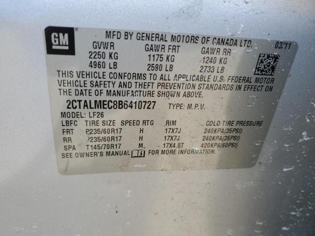 Photo 12 VIN: 2CTALMEC8B6410727 - GMC TERRAIN SL 