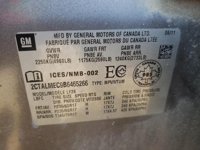 Photo 9 VIN: 2CTALMEC9B6465266 - GMC TERRAIN SL 