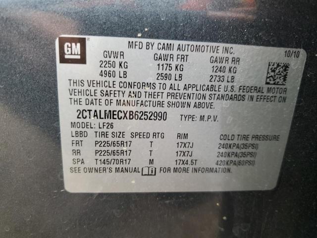 Photo 12 VIN: 2CTALMECXB6252990 - GMC TERRAIN SL 