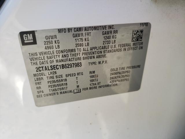 Photo 9 VIN: 2CTALSEC1B6297983 - GMC TERRAIN SL 