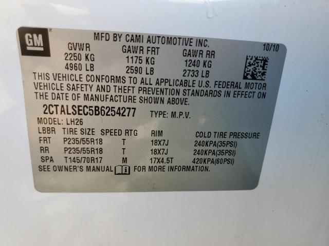 Photo 12 VIN: 2CTALSEC5B6254277 - GMC TERRAIN SL 