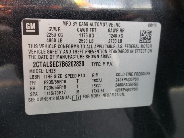 Photo 9 VIN: 2CTALSEC7B6202830 - GMC TERRAIN SL 